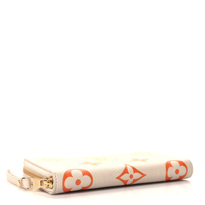 Louis Vuitton LOUIS VUITTON Empreinte Monogram Giant By The Pool Zippy Wallet Cream Saffron 4 of 8
