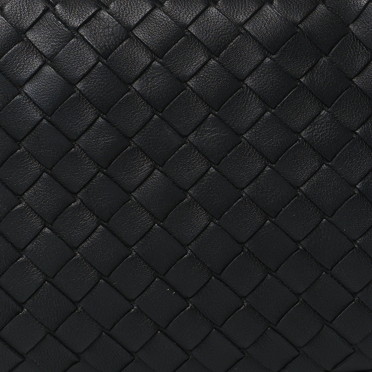 Nappa Intrecciato Belt Bag Black