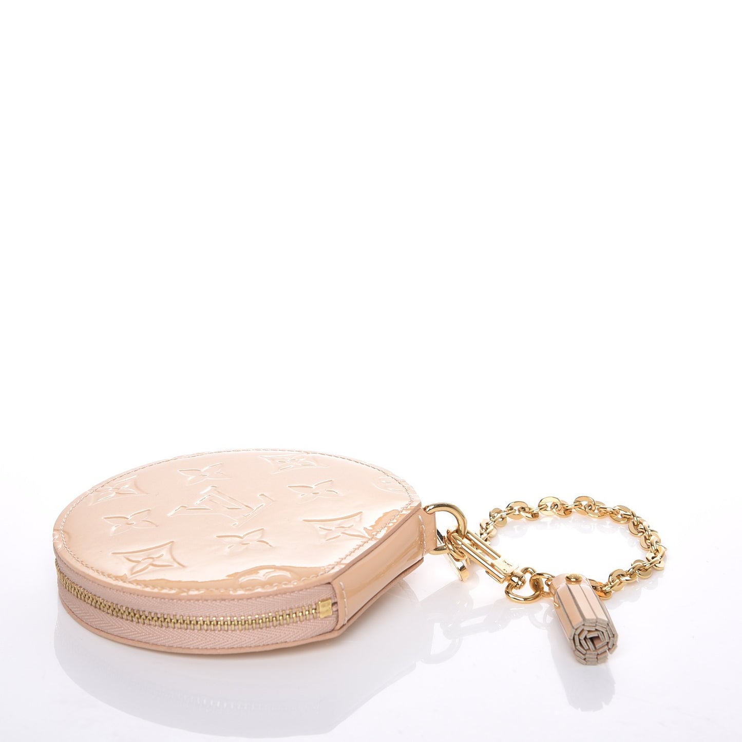 Vernis Chapeau Coin Purse Rose Florentin