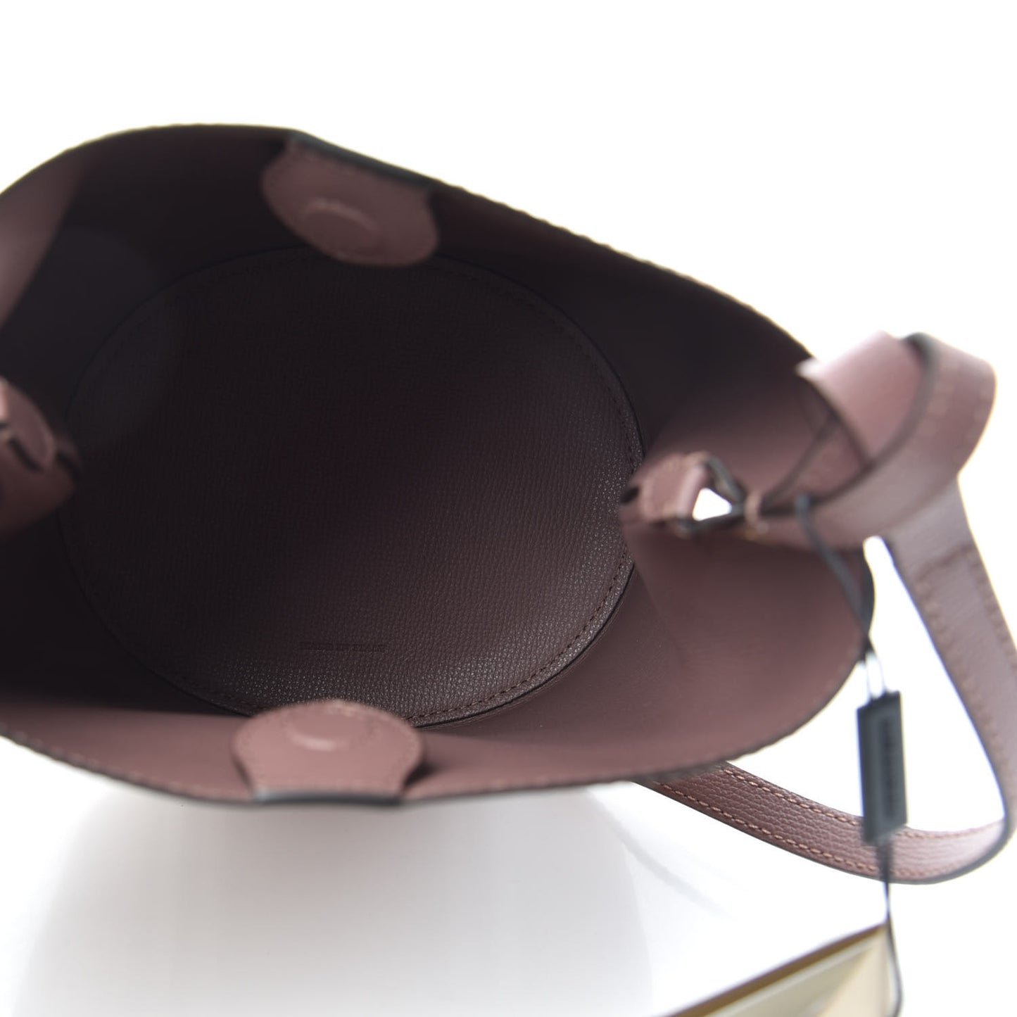 Haymarket Check Colours Small Lorne Bucket Crossbody Light Elderberry