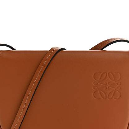 Loewe Soft Calfskin Mini Heel Pouch Tan 8 of 10