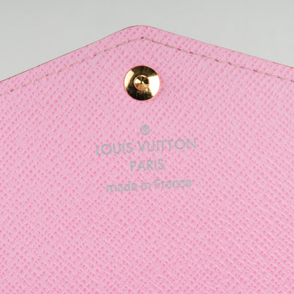 Louis Vuitton Monogram Multicolor Sarah Wallet NM White Litchi 5 of 7