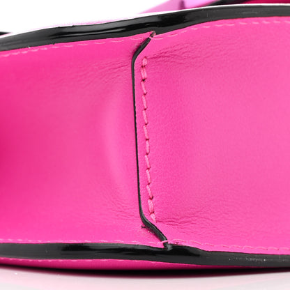 Valentino Garavani Calfskin Vlogo Small Loco Shoulder Bag Pink PP 9 of 11