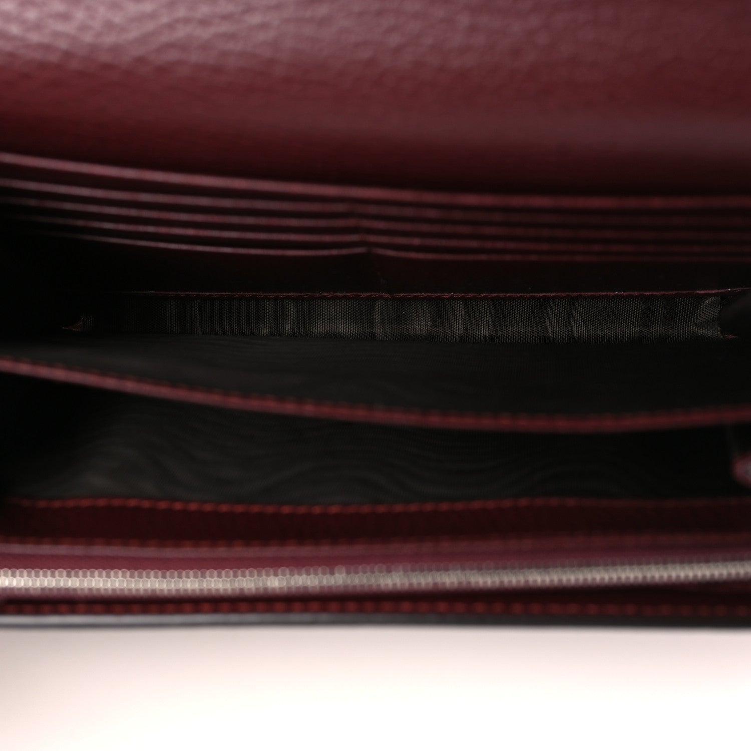 Gucci Dollar Calfskin Crystal Mini Dionysus Chain Wallet Vintage Bordeaux 6 of 11