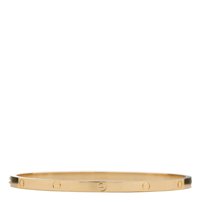Cartier 18K Yellow Gold Small LOVE Bracelet 18 2 of 4