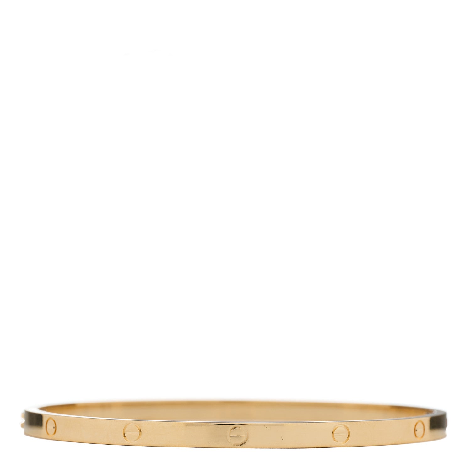 Cartier 18K Yellow Gold Small LOVE Bracelet 18 2 of 4