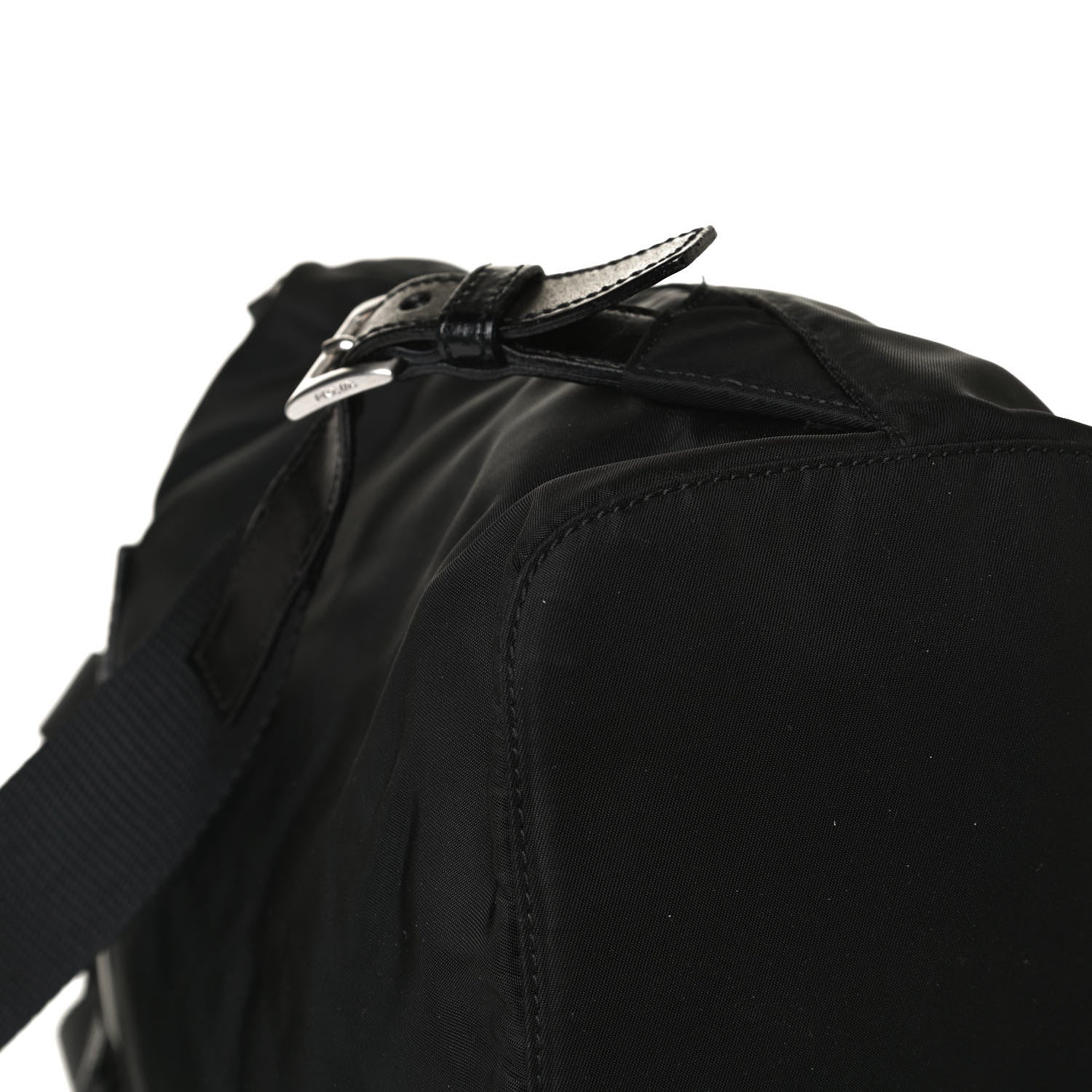 Prada Tessuto Nylon Small Backpack Black 14 of 16