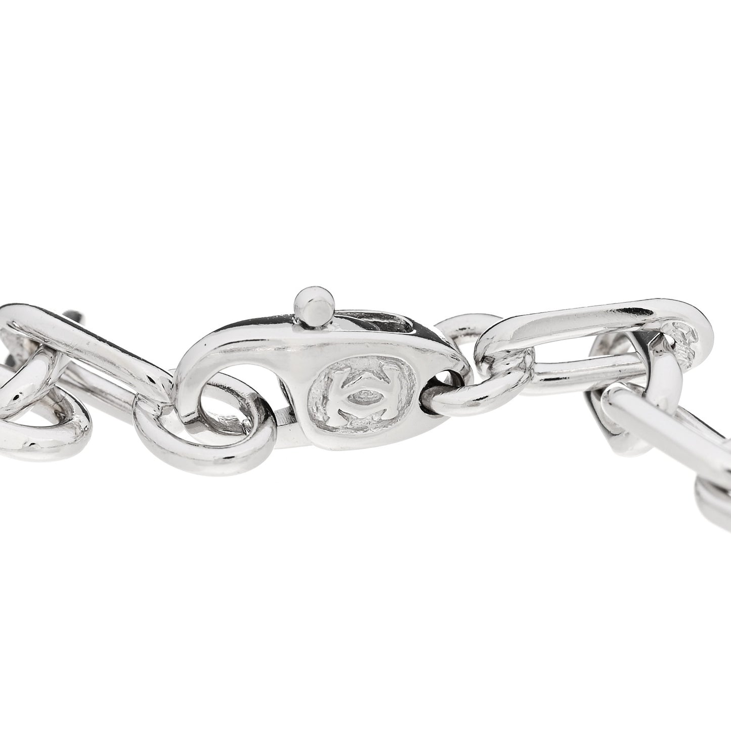 18K White Gold Santos de Cartier Bracelet