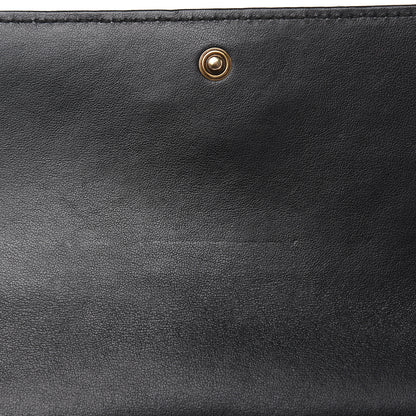 Gucci Calfskin Matelasse GG Marmont Continental Wallet Black 10 of 13