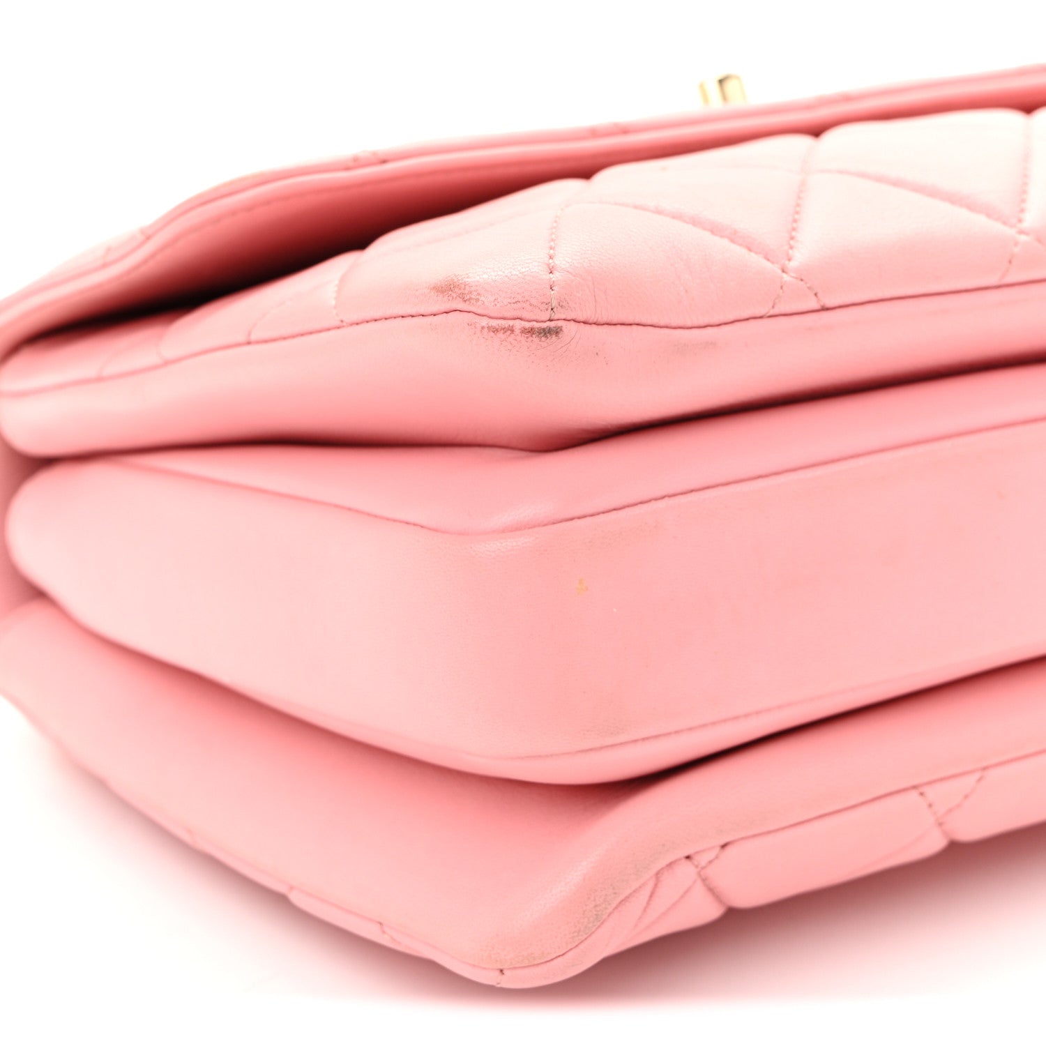 Chanel Lambskin Quilted Small Trendy CC Flap Dual Handle Bag Light Pink 9 of 10