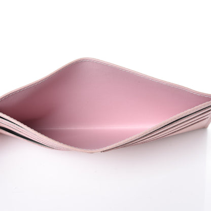 Louis Vuitton Calfskin Felicie Card Holder Insert Rose Ballerine 6 of 6
