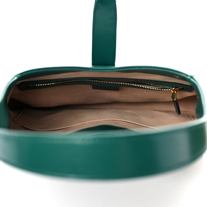 Gucci Boarded Dyana Lux Calfskin Small Jackie 1961 Hobo Emerald 5 of 10