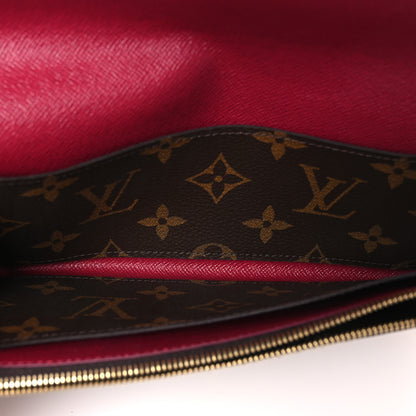 Louis Vuitton Monogram Emilie Wallet Fuchsia 5 of 8