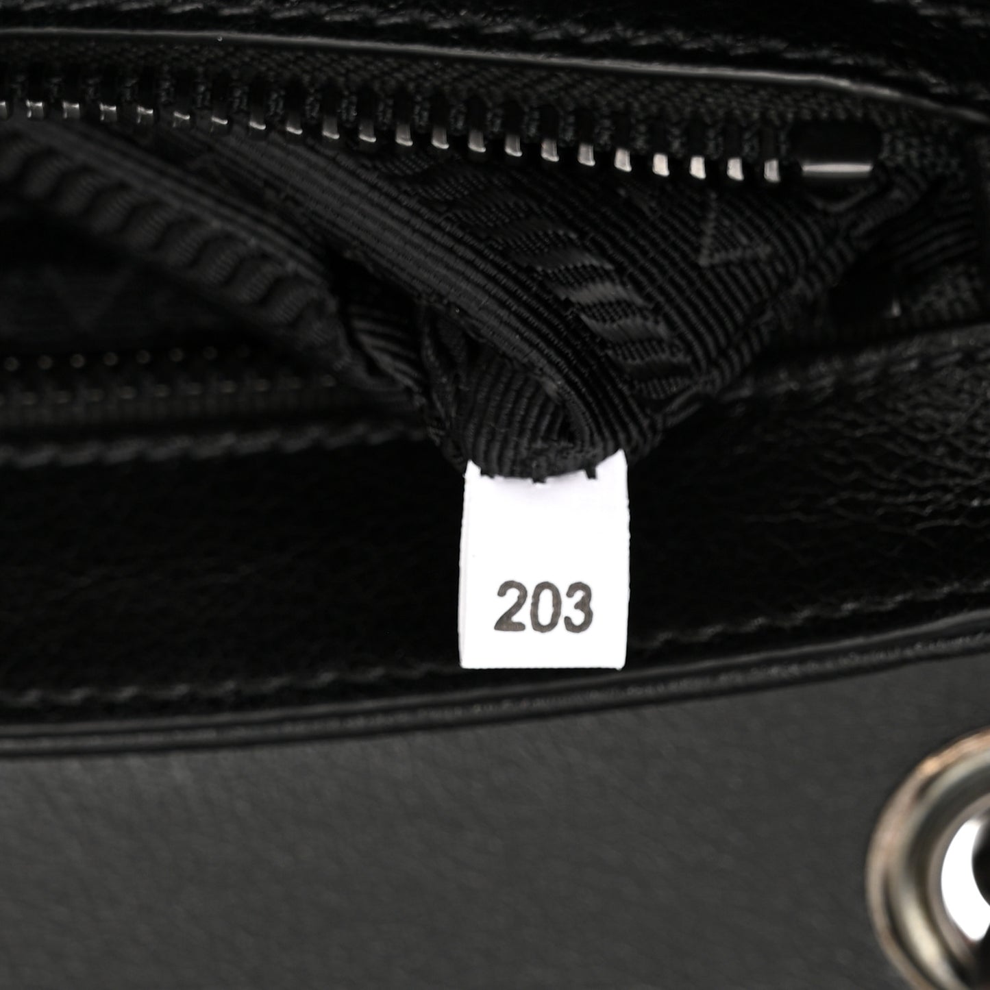 Glace Calfskin Studded Crossbody Black