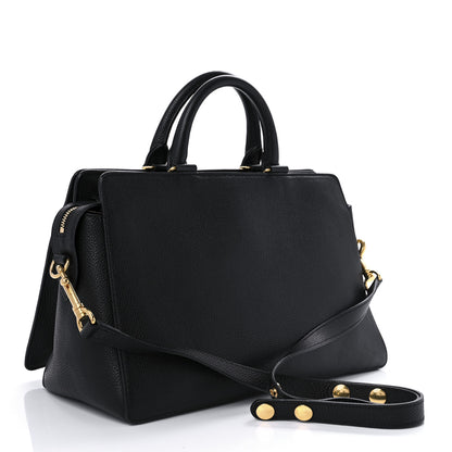 Mulberry Small Classic Grain Stud Tote Black 3 of 10