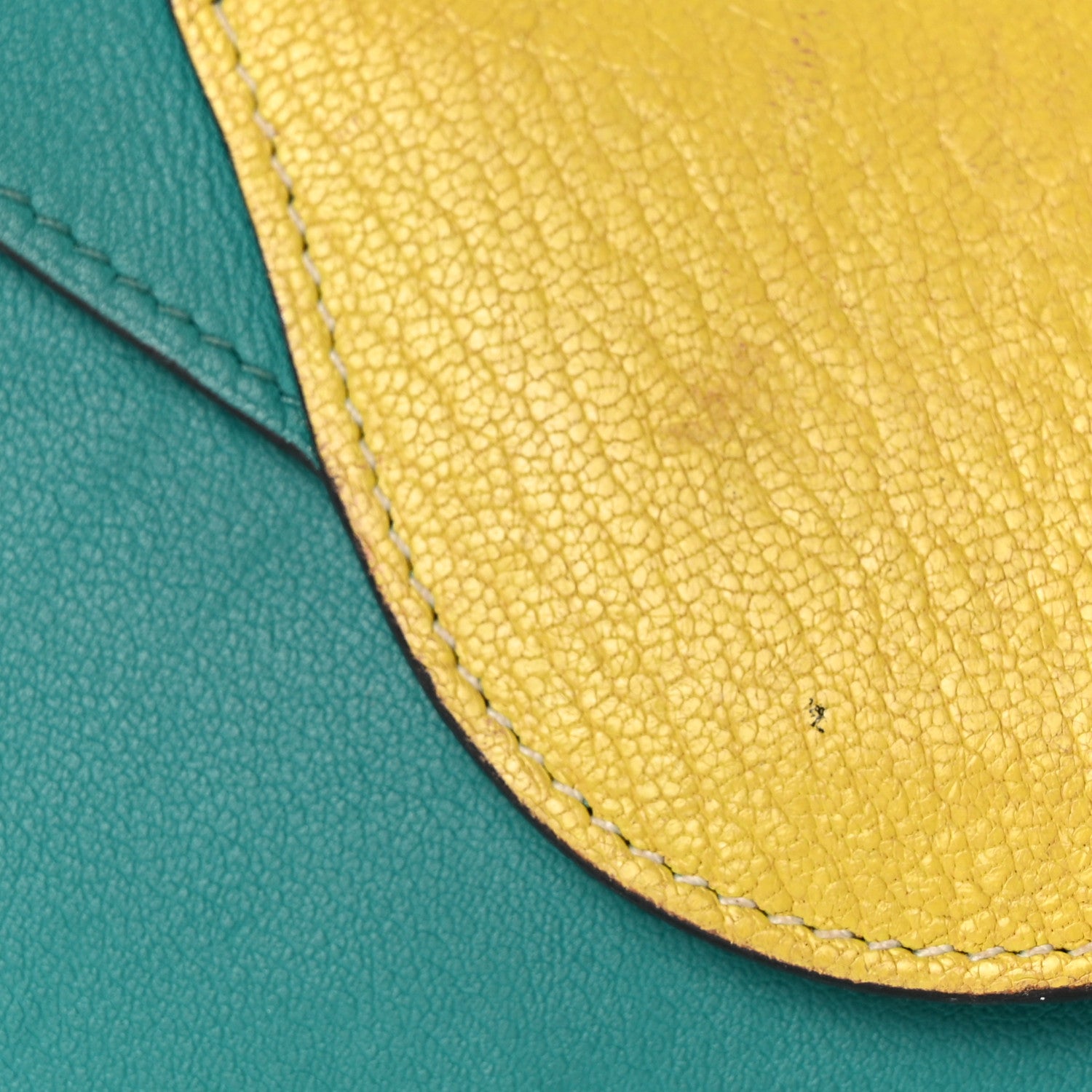 Hermes Swift Chevre Mysore Hermail Tutti Frutti Lemon Wallet Bleu Paon Lime Canopee 8 of 14