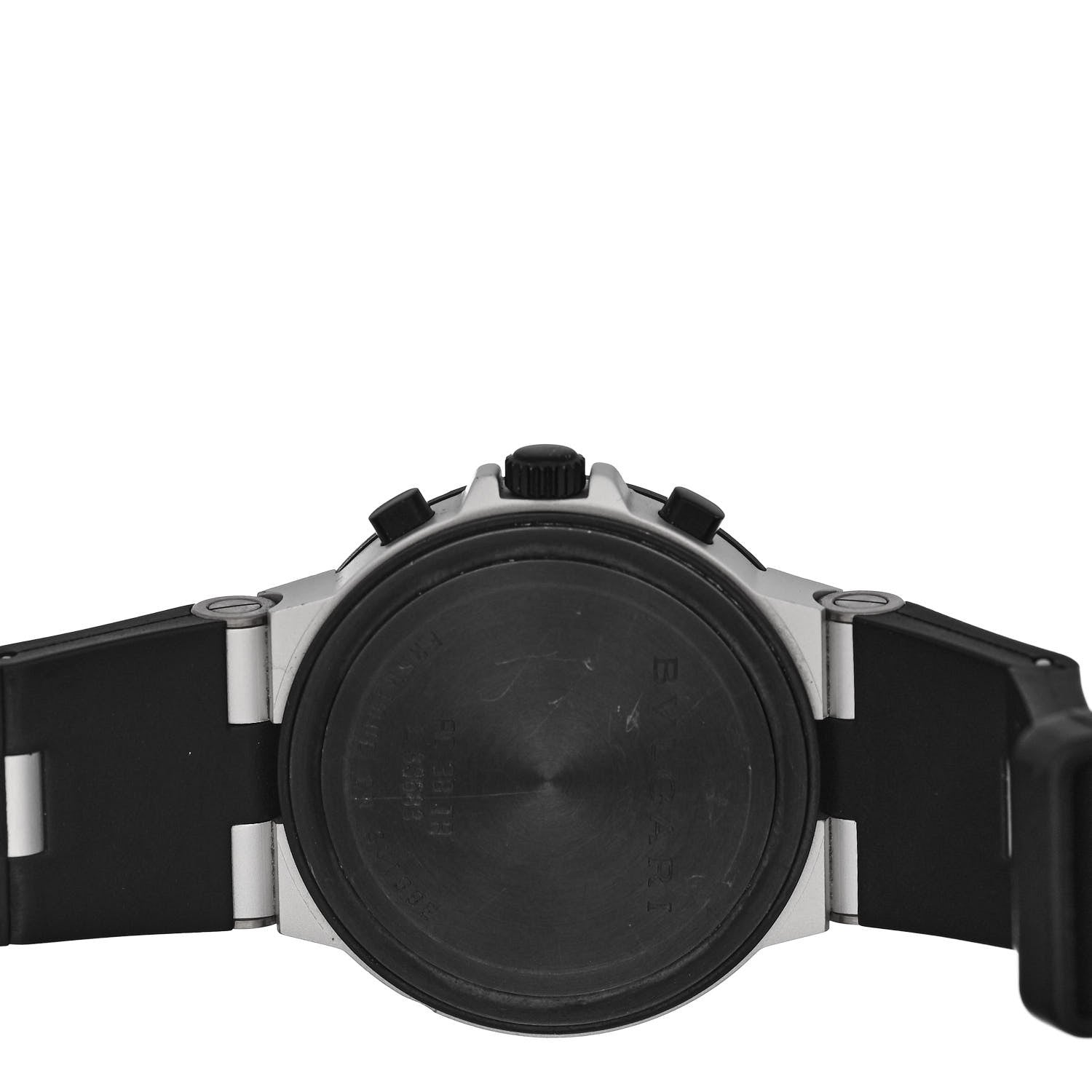 Bulgari Aluminum Rubber 38mm Diagono Chronograph Automatic Watch 4 of 4