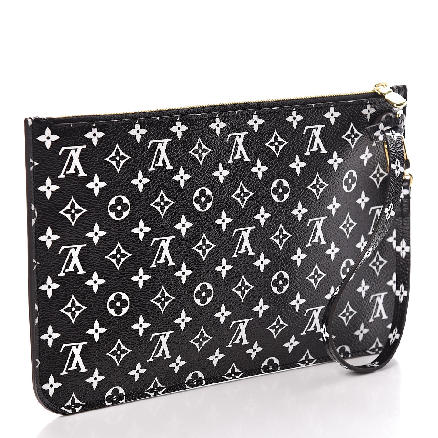 Monogram Giant Jungle Neverfull MM GM Pochette Black