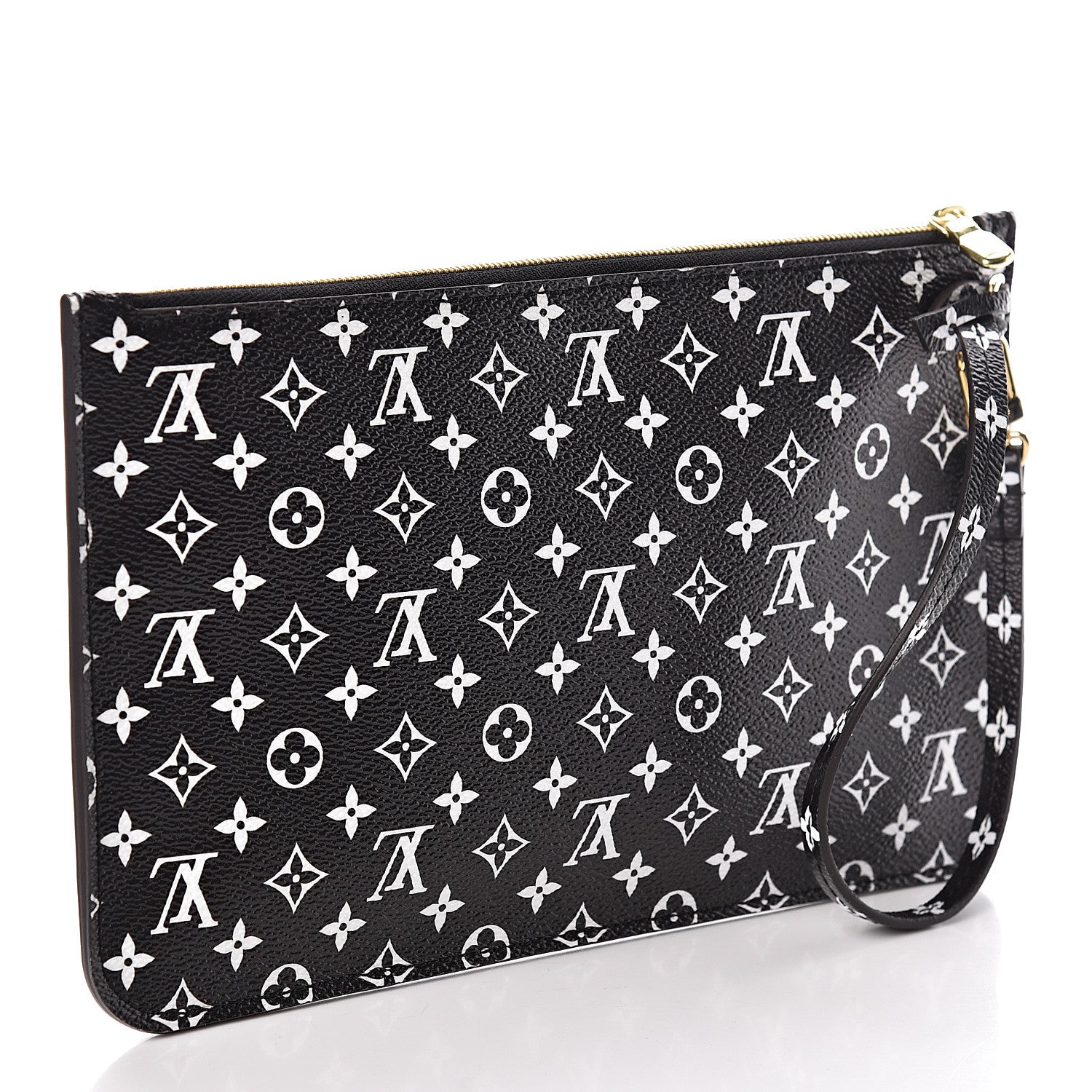 Louis Vuitton Monogram Giant Jungle Neverfull MM GM Pochette Black 3 of 6