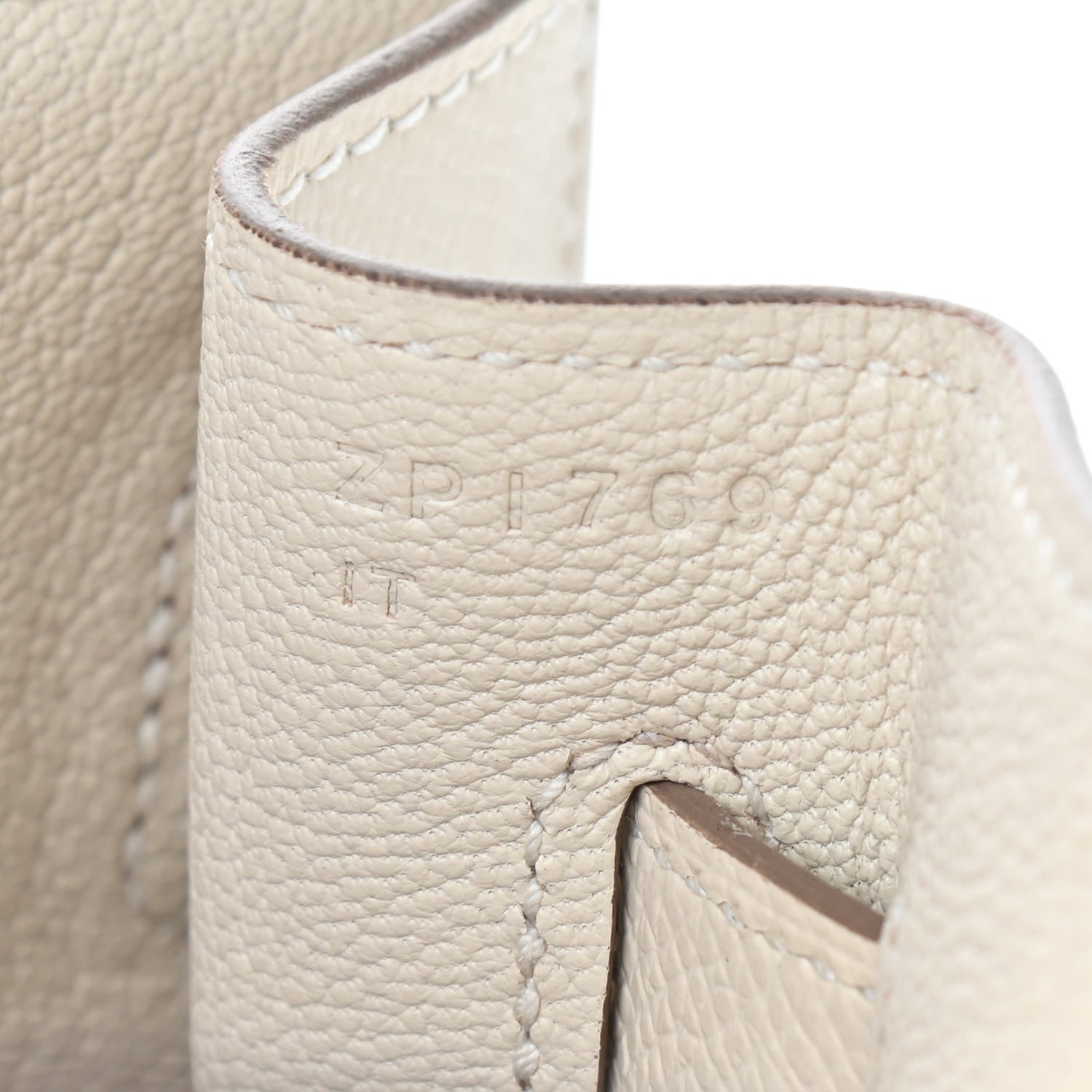 Hermes Epsom Kelly Sellier 35 Craie 8 of 10