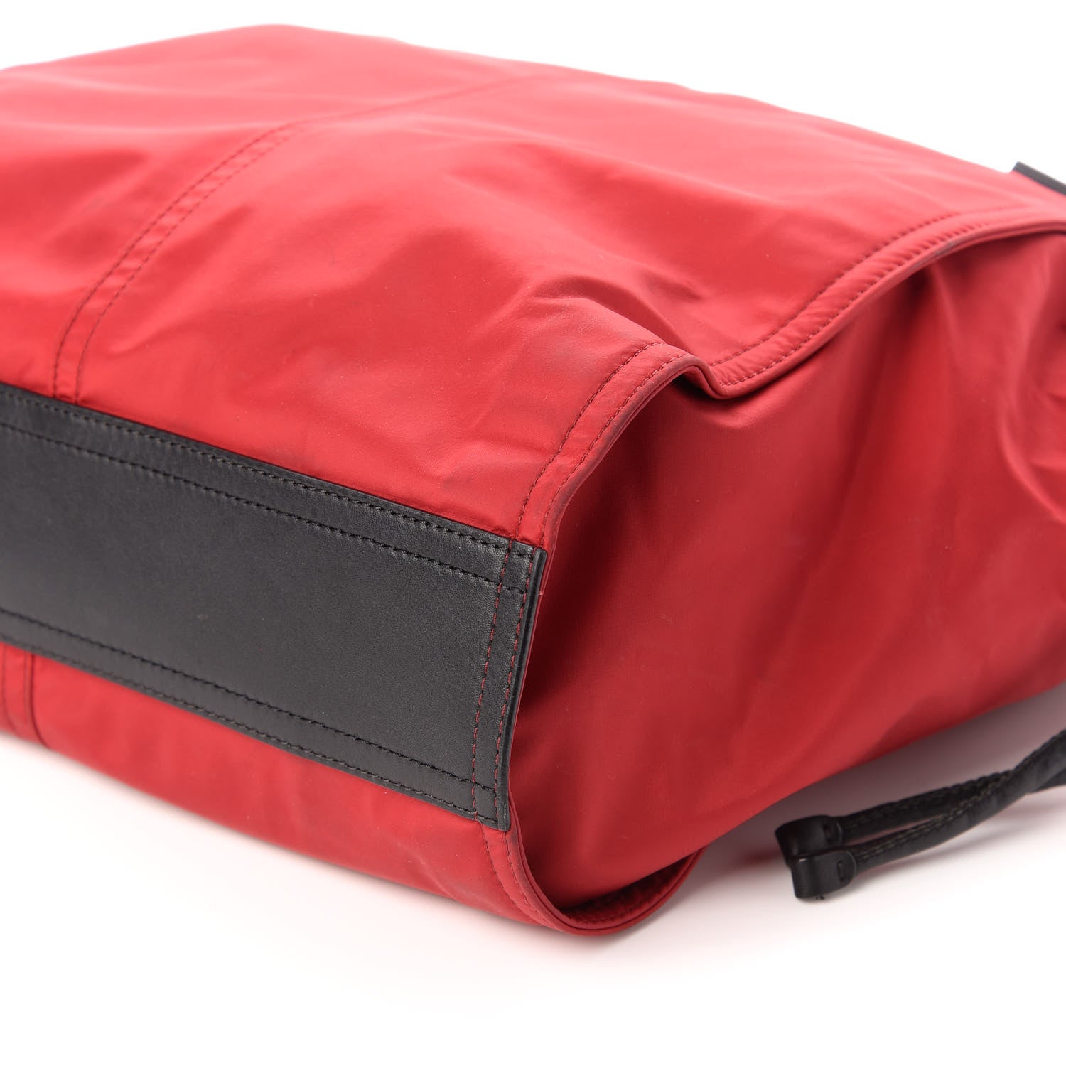 Burberry Nylon Buckleigh Packable Tote Bag Red 9 of 9