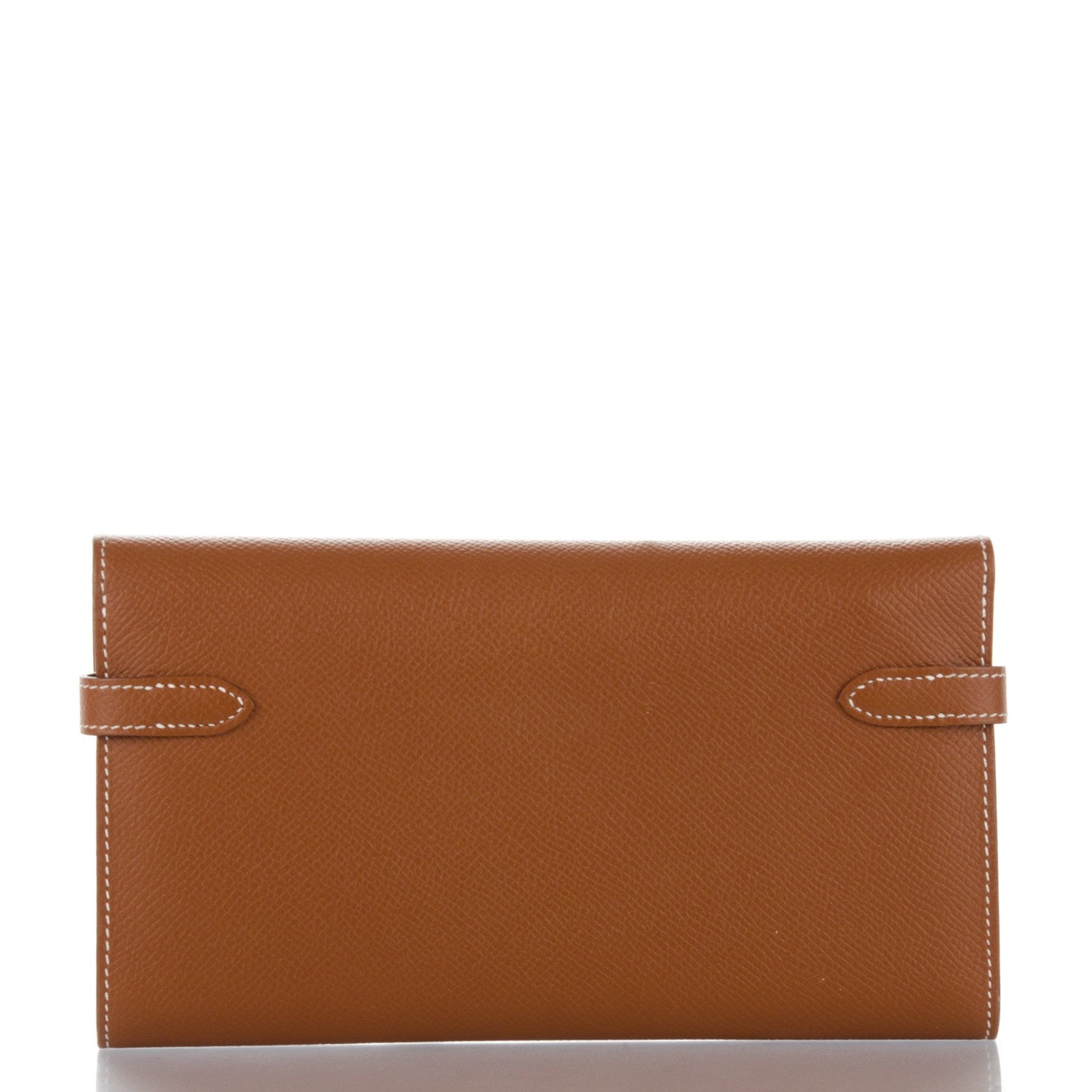 Hermes Epsom Kelly Longue Wallet Gold 11 of 15