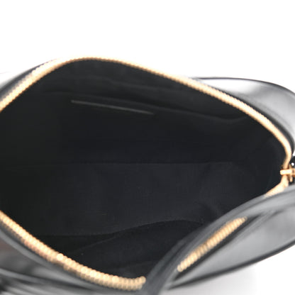 Saint Laurent Calfskin Matelasse Monogram Lou Camera Bag Black 5 of 10
