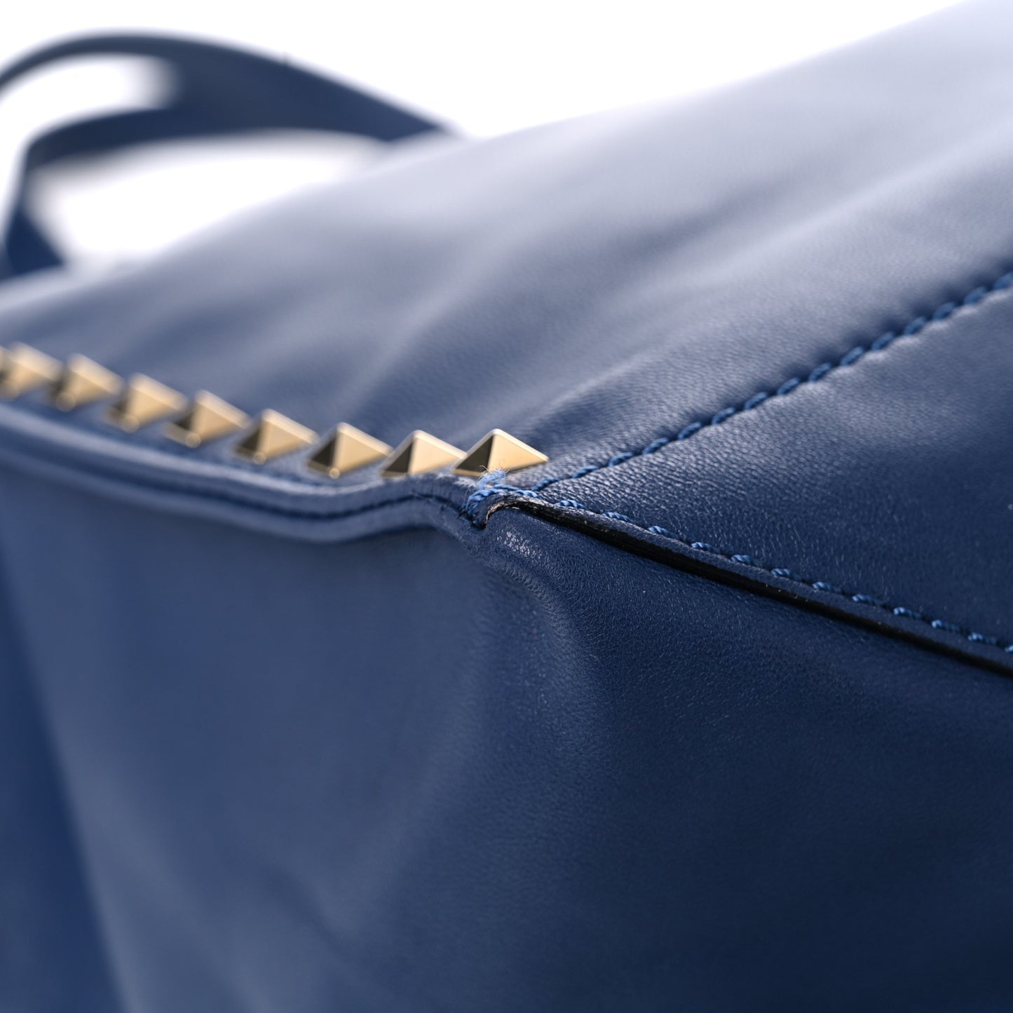 Nappa Medium Rockstud Soft Tote Blue China