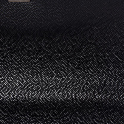 Chanel Caviar Quilted Medium Coco Handle Flap Black 8 of 12