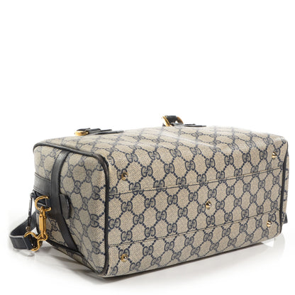 Gucci Monogram Medium Boston Navy 4 of 7