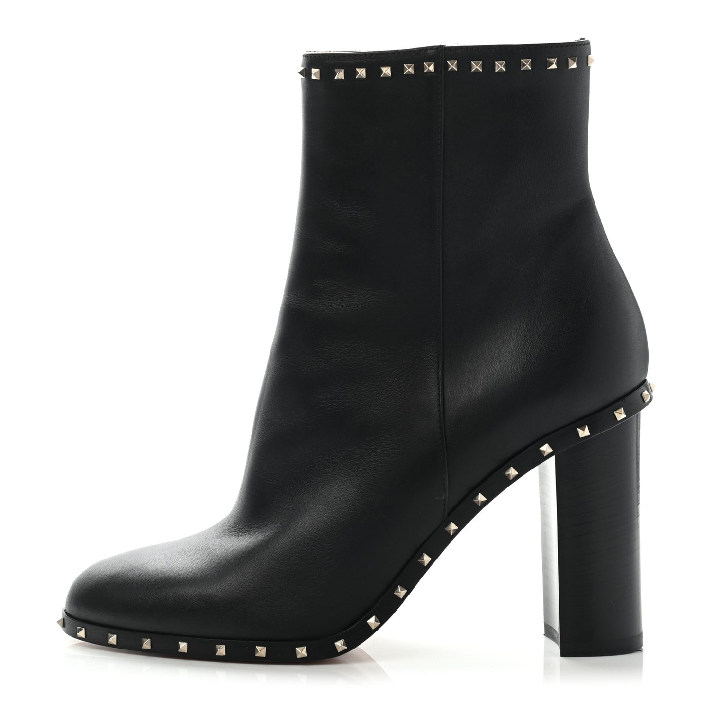 Nappa Soul Rockstud 90mm Ankle Boots 39 Black