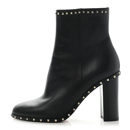 Valentino Garavani Nappa Soul Rockstud 90mm Ankle Boots 39 Black 1 of 11