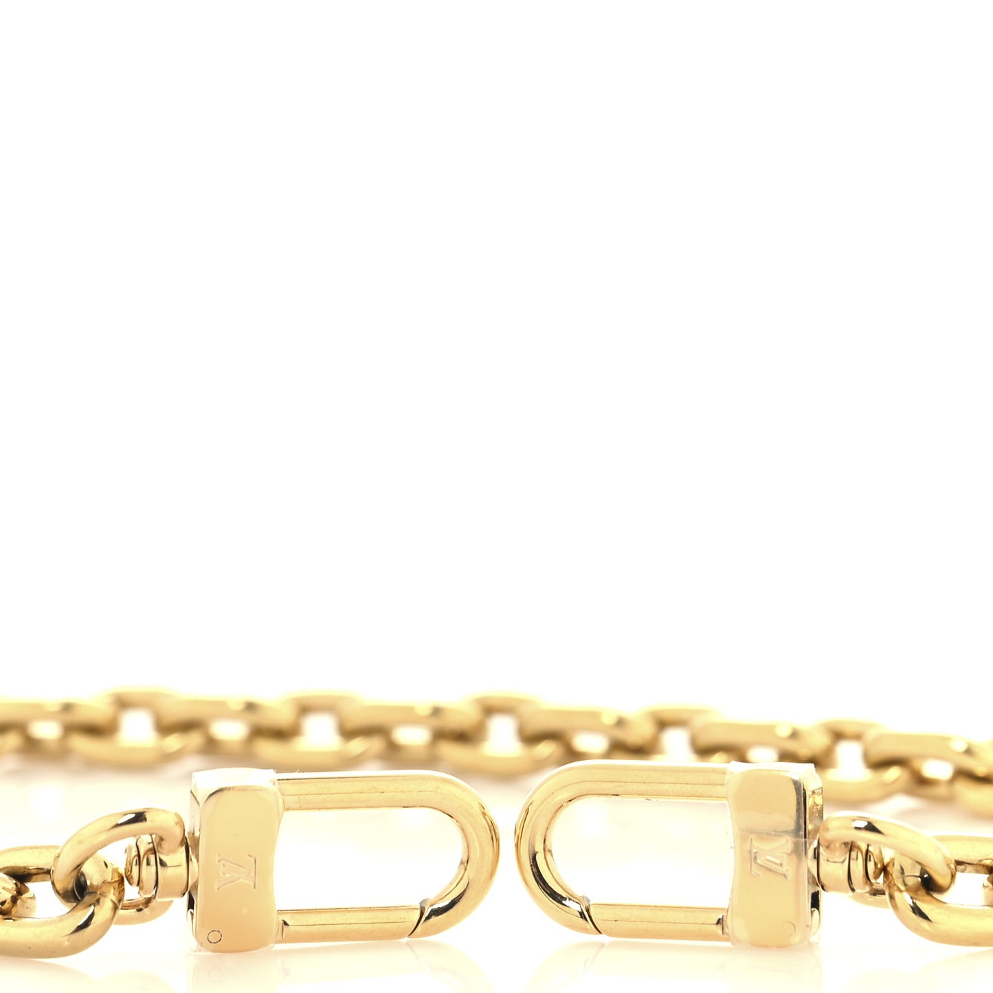 Metal Chain Strap Gold