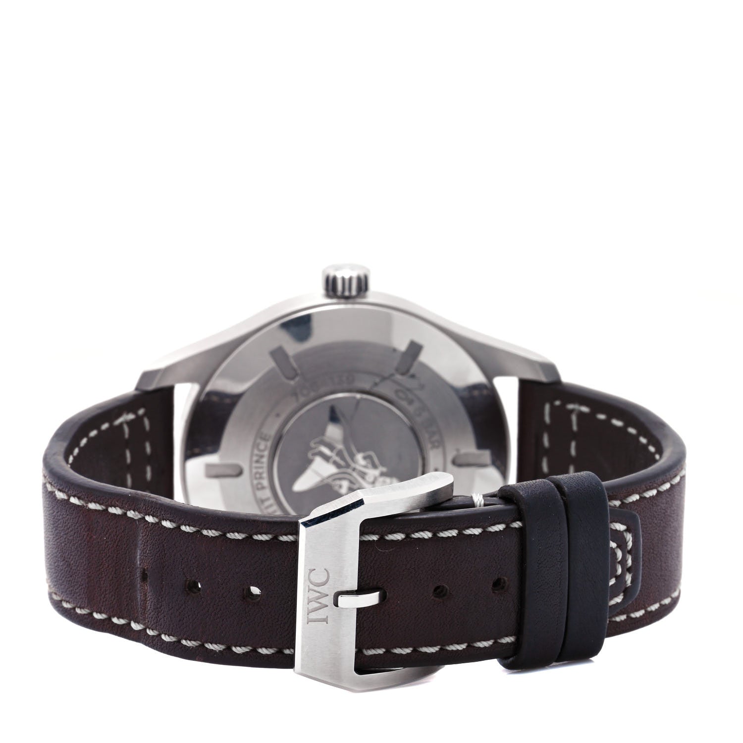 IWC Stainless Steel Calfskin 40mm Pilot Mark XVIII Edition Le Petit Prince Automatic Watch Blue IW327010 3 of 5