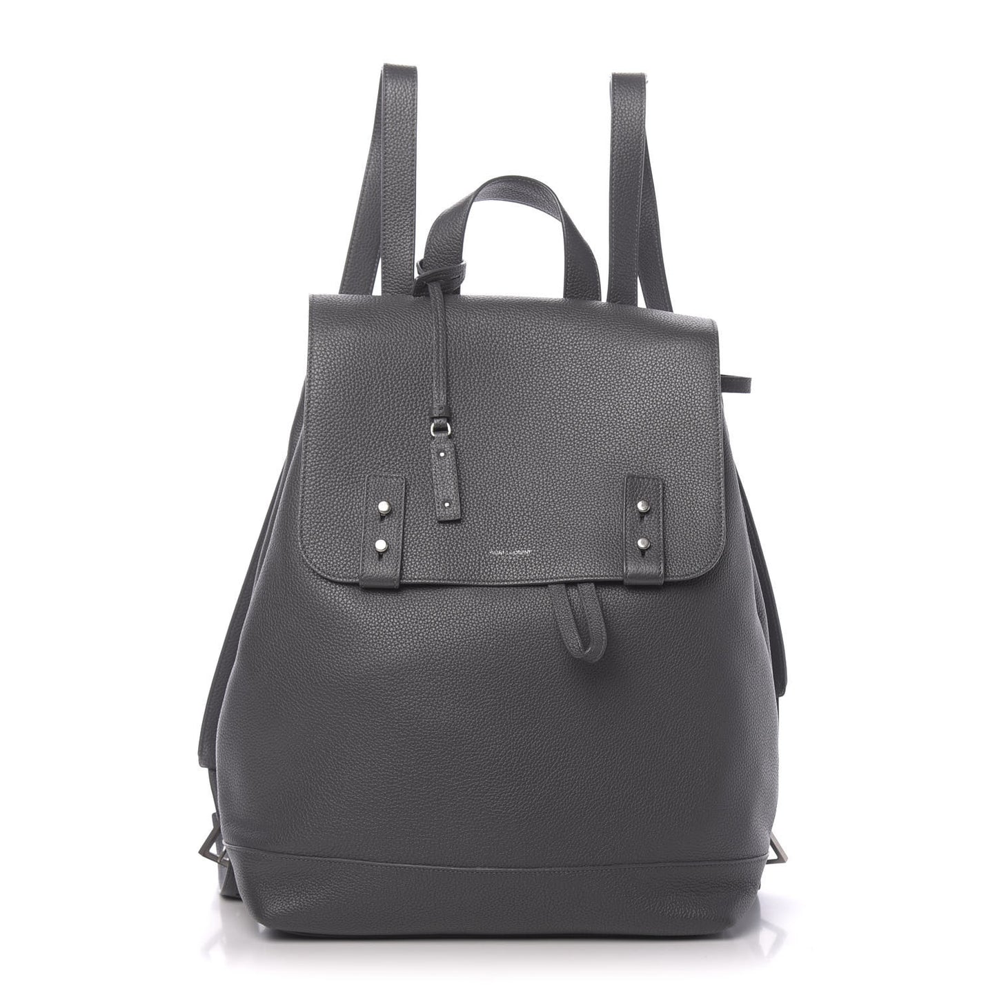 Grained Calfskin Sac De Jour Backpack Storm