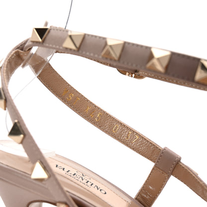Valentino Garavani Nappa Rockstud Cross Strap D'Orsay 100mm Sandals 37 Poudre 9 of 9