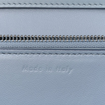 Celine Box Calfskin Medium Classic Box Flap Bag Pale Blue 7 of 10