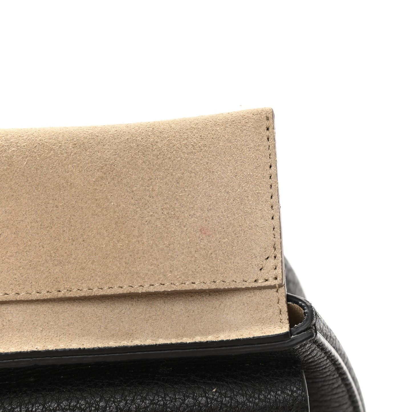 Grained Lambskin Mini Drew Shoulder Bag Black