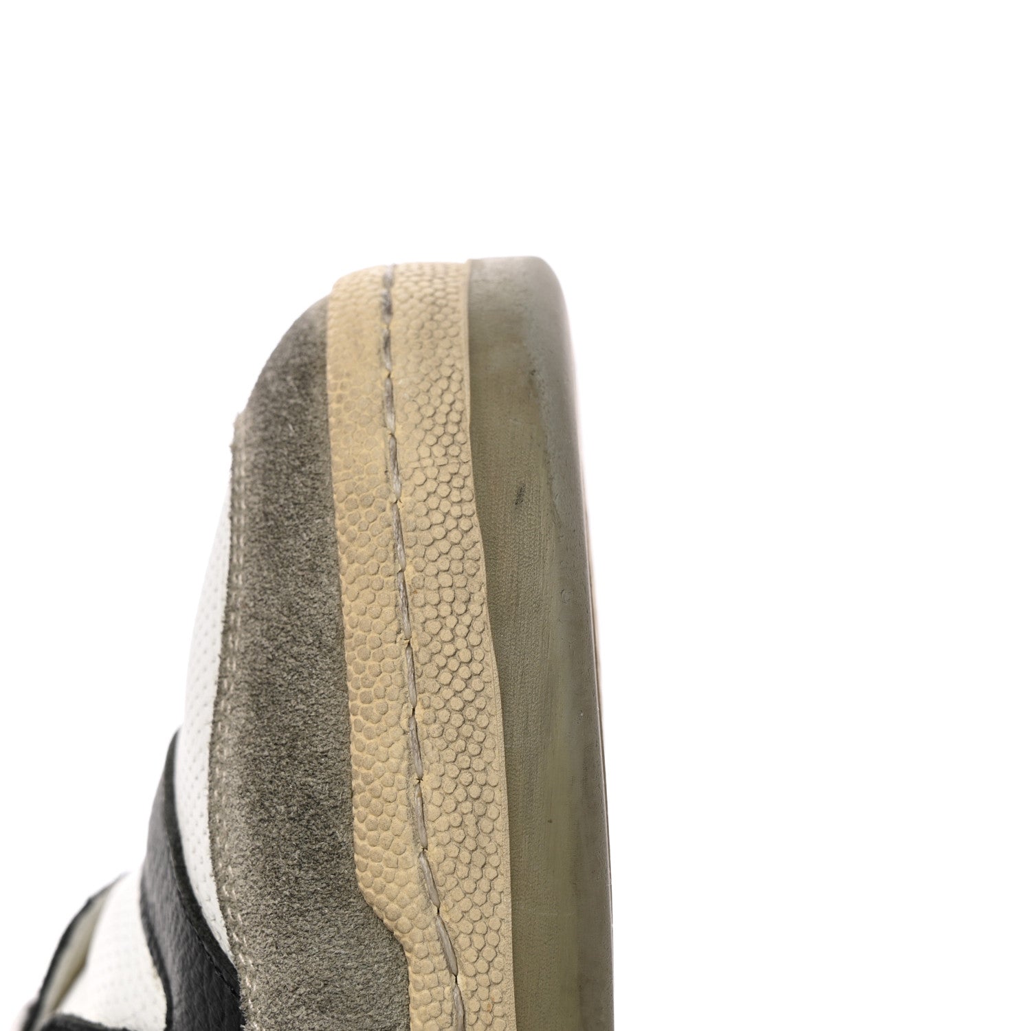 Saint Laurent Calfskin Perforated High Top Sneakers 41 Multicolor 13 of 15