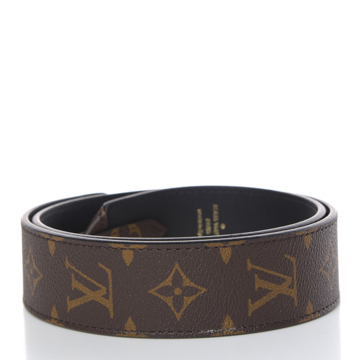 Louis Vuitton Monogram Bandouliere Shoulder Strap Black 2 of 7