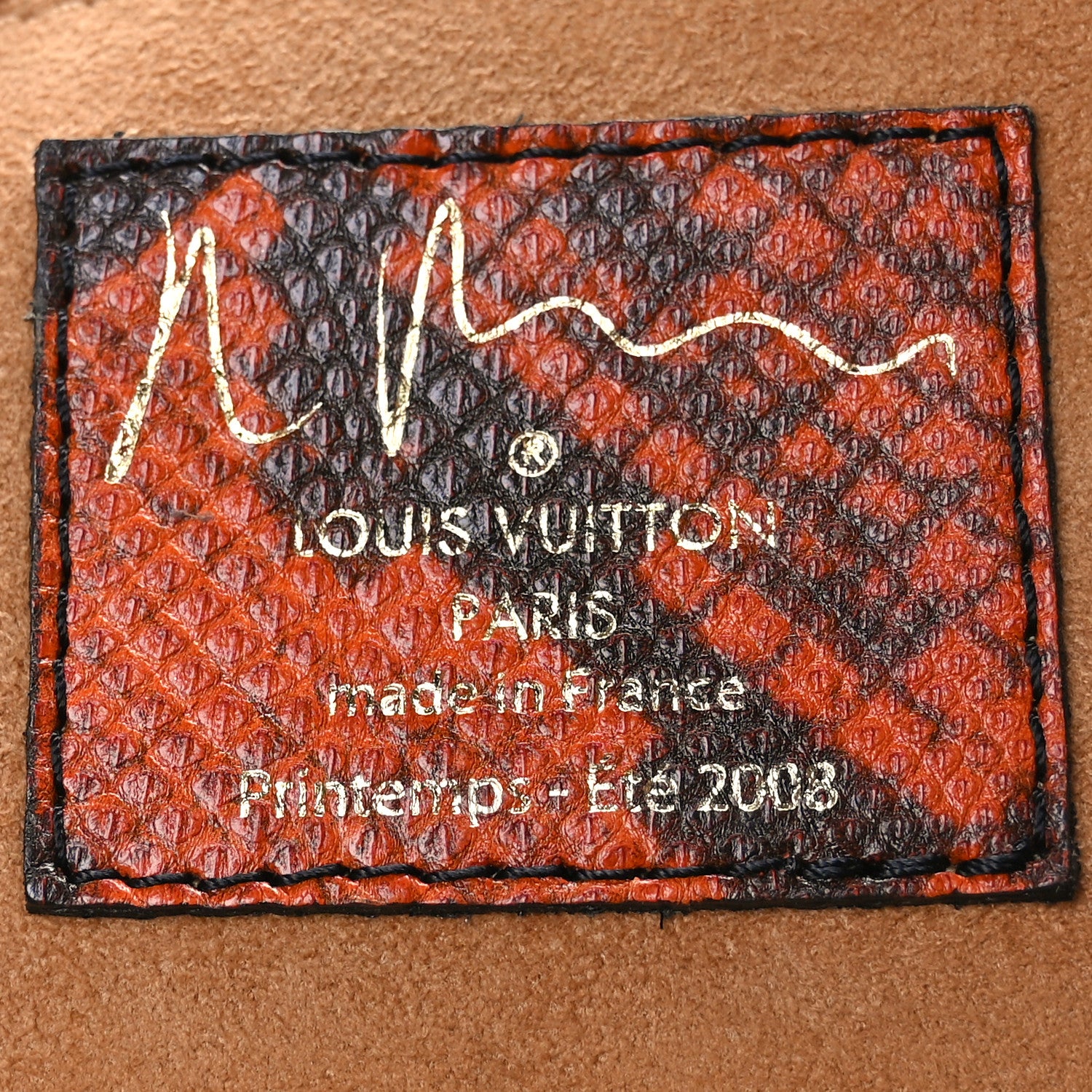 Louis Vuitton Monogram Karung Mancrazy Jokes Bag 6 of 11