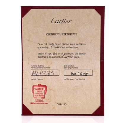 Cartier 18K Pink Gold Diamond Small Juste Un Clou Bracelet 14 5 of 6
