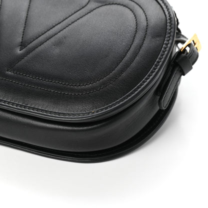 Valentino Garavani Calfskin Small Logo Go Crossbody Bag Black 8 of 8