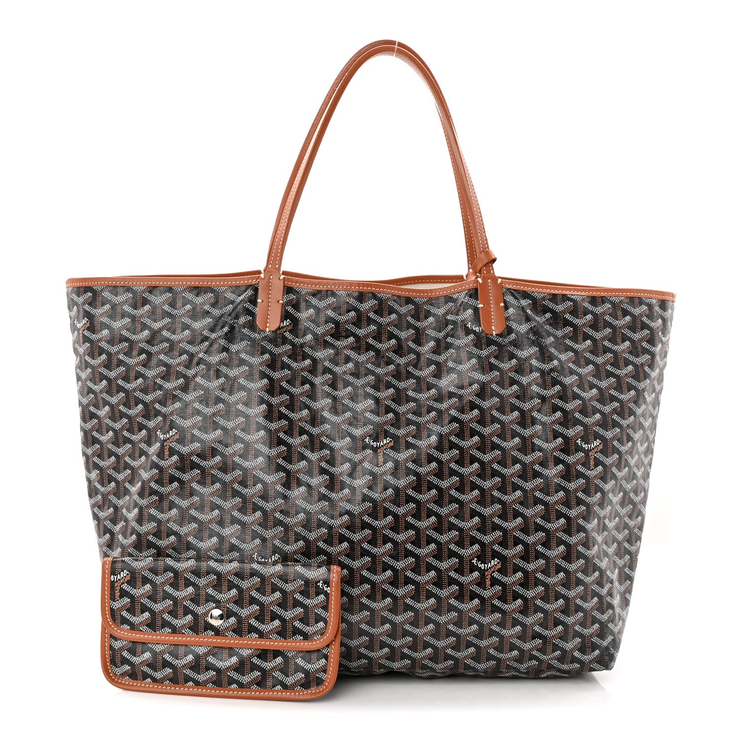 Goyard Goyardine Saint Louis GM Black Gold 3 of 11