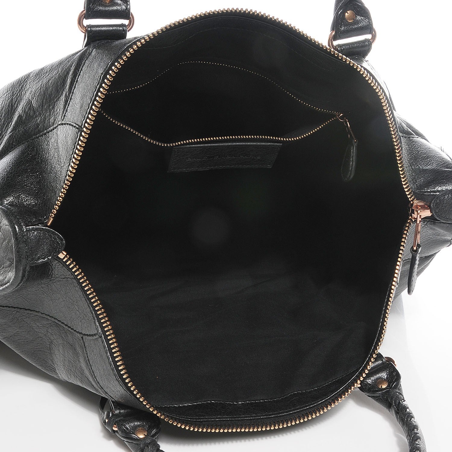 Balenciaga Agneau Giant 12 Rose Gold Hardware Work Black 5 of 12