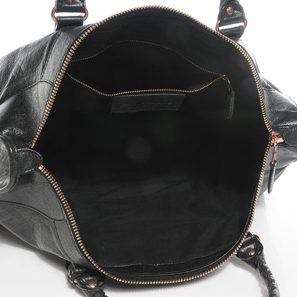 Balenciaga Agneau Giant 12 Rose Gold Hardware Work Black 5 of 12