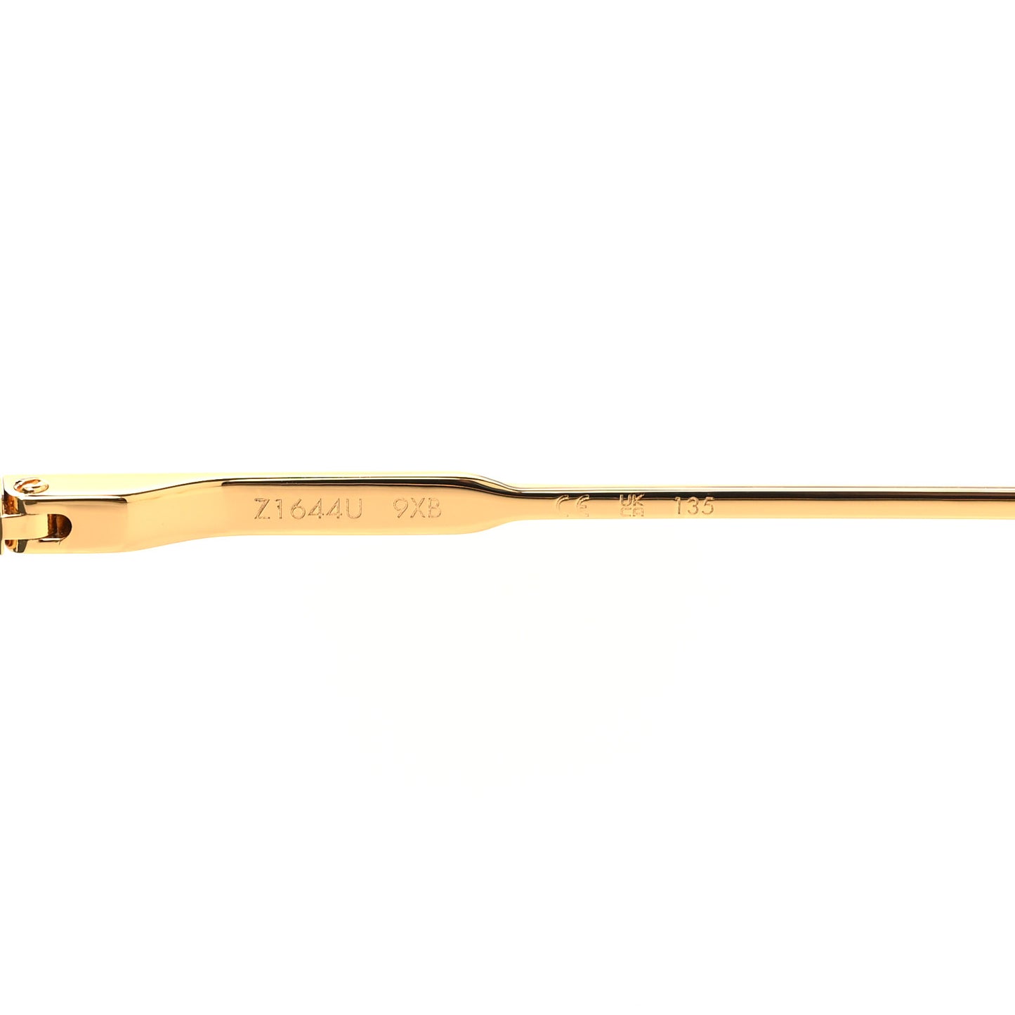 Metal Swarovski Crystal Star Light Sunglasses Z1664U Gold