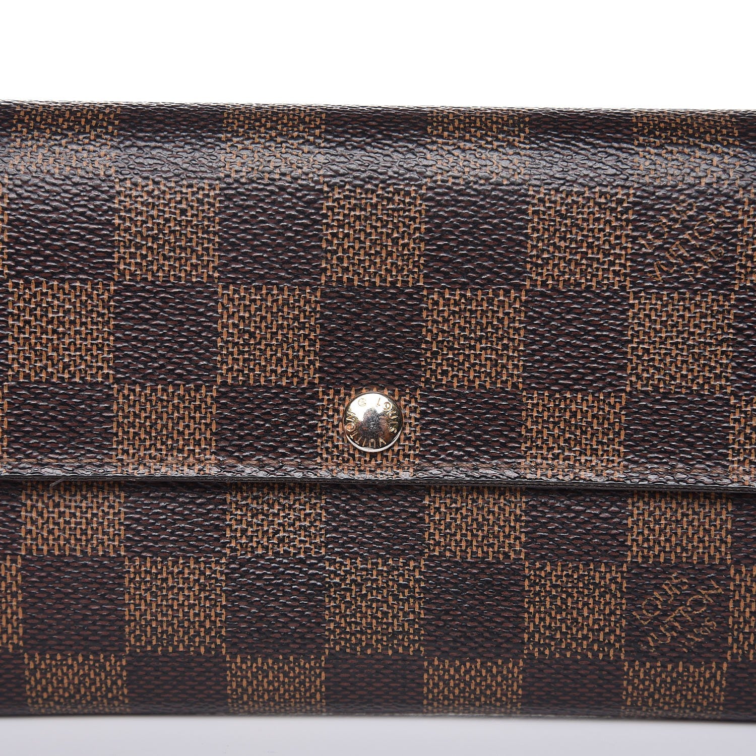 Louis Vuitton Damier Ebene Sarah Wallet 10 of 10