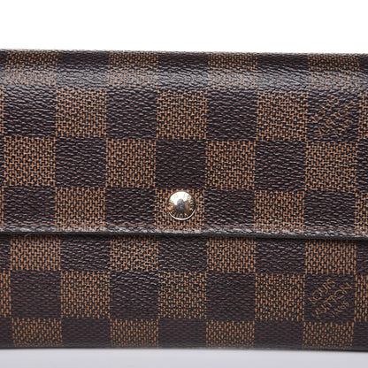 Louis Vuitton Damier Ebene Sarah Wallet 10 of 10