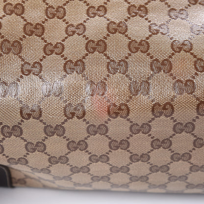 Gucci Crystal Monogram Medium Joy Tote Beige Ebony Testa di Moro 22 of 29